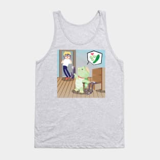 Kappa + “cucumber “ Tank Top